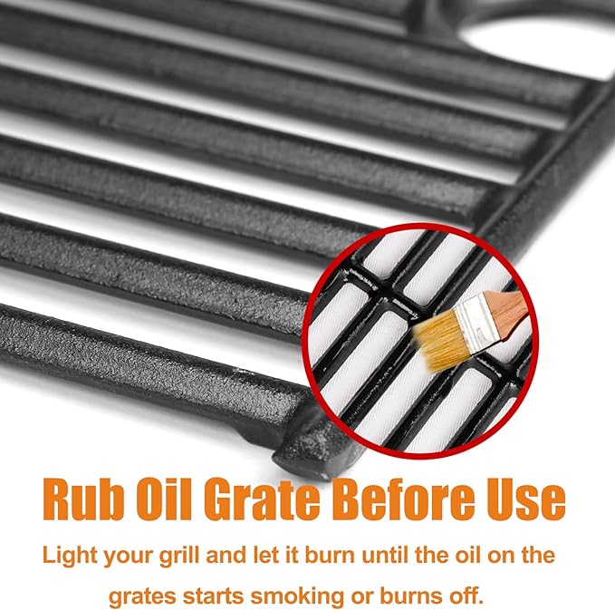 Grill Grates for Charbroil Performance 463448021 463449021 463451022 463450022, Grill Grids for Char-Broil 463455021 463458021, Replacement for G426-0004-W1,G426-0005-W1,Cooking Grates 17 x 28.2''
