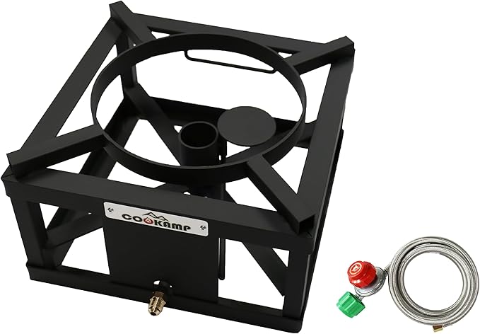 High-Pressure Single Burner Propane Stove With Jet Burner - Perfect for Backyard Cookouts,Tailgating, and So Much More!SA1050