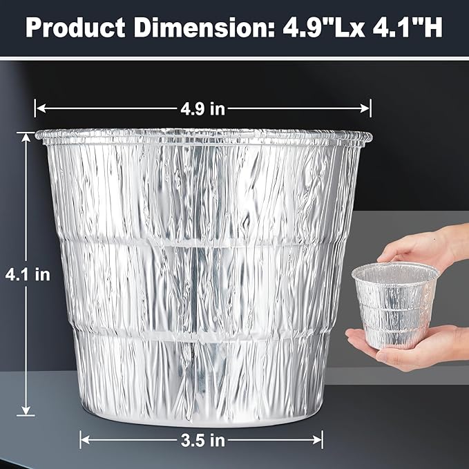 30 Pack BAC407 Grease Bucket Liner for Traeger Grills,Drip Liner Drip Pan for HDW152 Grease Bucket Traeger Pro Series 575/780, 20/22/34, Ironwood 650/885 Grills,Pit Boss Pellet Grill Smoker