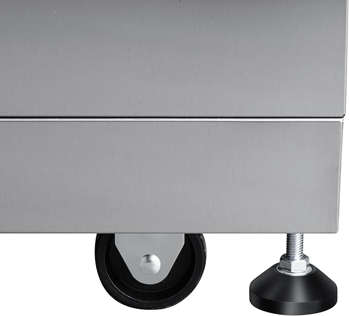 KoolMore 32 in. Heavy-Duty Outdoor Stainless-Steel Cabinet for Built-in BBQ Grill with 2 Drawers and Propane Tank Storage (KM-OKS-BQ30CAB)