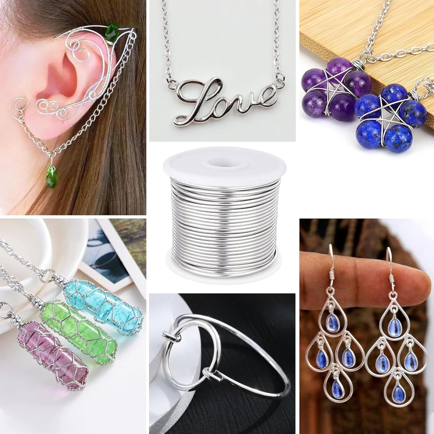 12 Gauge(2mm) Aluminum Wire 35 Yards Anodized Metal Wire for Bonsai Armature Crafting Sculpting Jewelry Craft Making Beading Floral (Green, 12 Gauge)