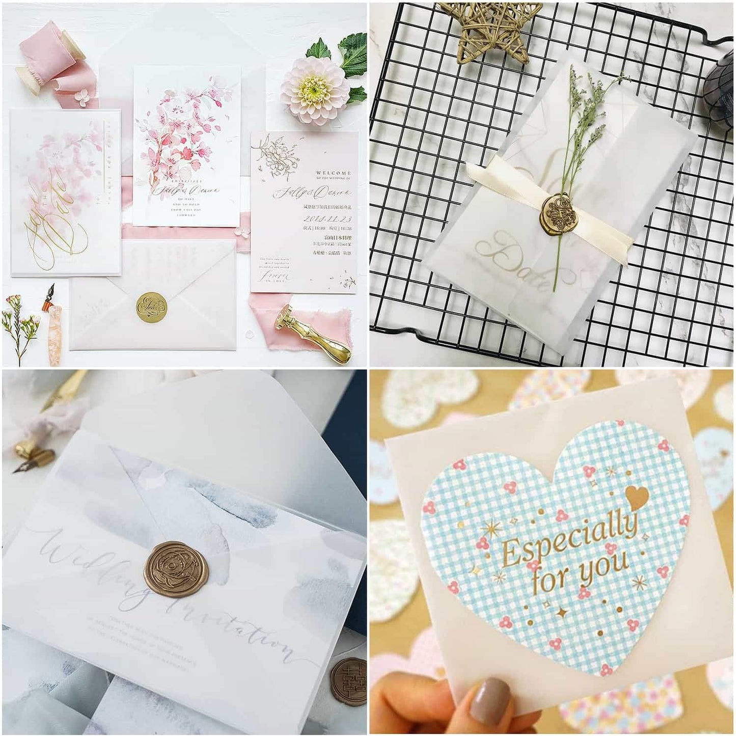 Shynek Colored Vellum Paper, 50 Sheets, 10 Colors, 8.5 x 11, Transparent, Printable, Clear Vellum Sheets for Ink Jet & Laser Printer