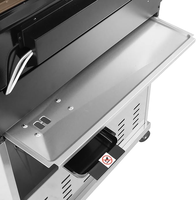 Royal Gourmet GA5403C 5-Burner Propane Gas Grill with Side Burner & Warming Rack, Outdoor BBQ Grill with 74,000 BTUs Output & 738 Sq. in. Cooking Area for Outdoor Barbecue, Coffee