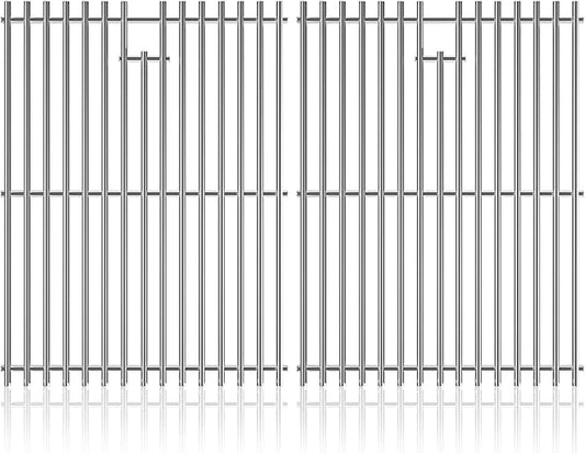 15 Inch Stainless Steel Grill Cooking Grid Grate for Weber Old Spirit 200 Series, Spirit E/S 200 & 210 with Side Control Panel, Spirit 500, Genesis Silver A, for Weber 7522 7523 7521 65904 65905