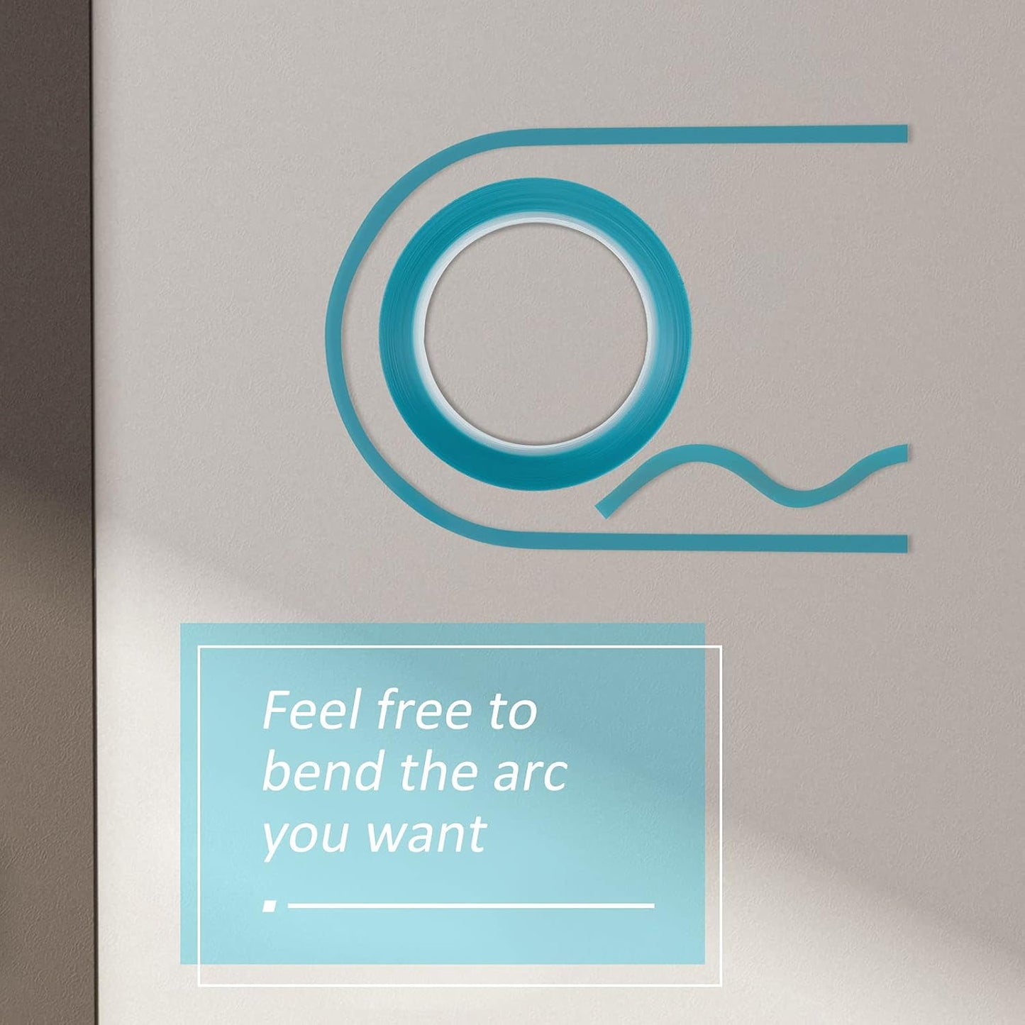 Xuniea 5 Rolls of Vinyl Tape Masking Tape Automotive Car Auto Paint for Curves, High Temperature Vinyl Low Tack (1/4 Inch)