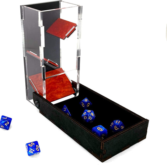 C4Labs Colour Lux Drawbridge Dice Tower - Pearlescent Orange