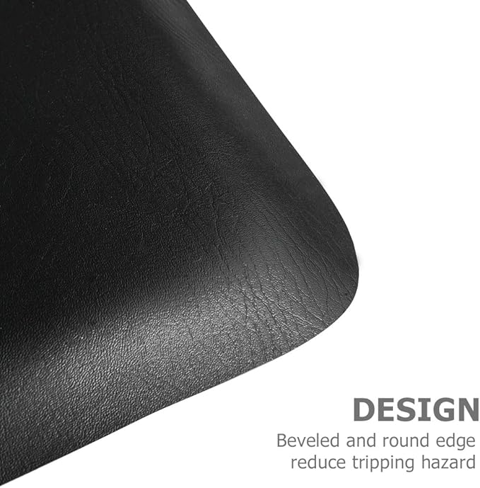 3' x 5' Salon Anti Fatigue Mat for Hair Stylist 7/8'' Thick, Rectangle Comfort Barber Shop Beauty Floor Mats Under Styling Chair