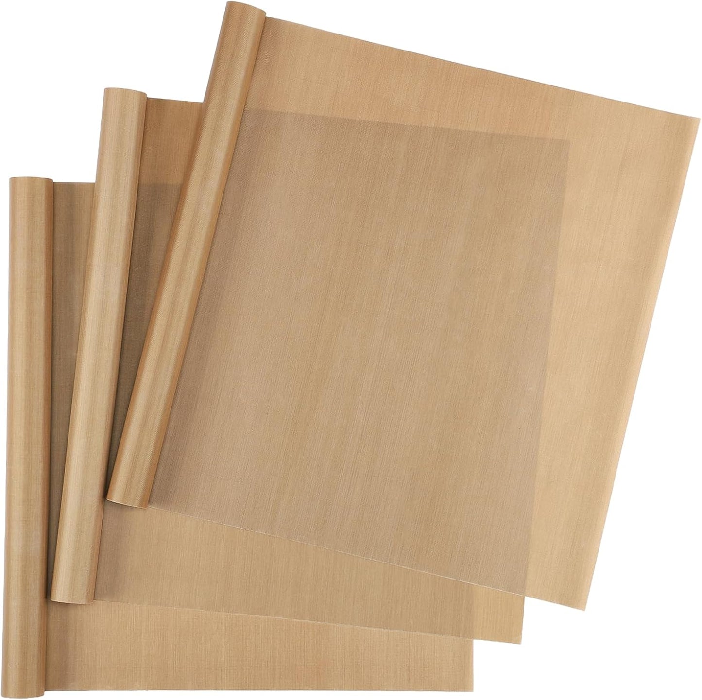 Svaldo Teflon Sheets for Heat Press, 3 Pack, 16x20 Heat Press Paper for T Shirts, Hat, Reusable Non Stick PTFE Teflon Sheet, Iron Transfer Paper for Sublimation Machine, Craft & Baking