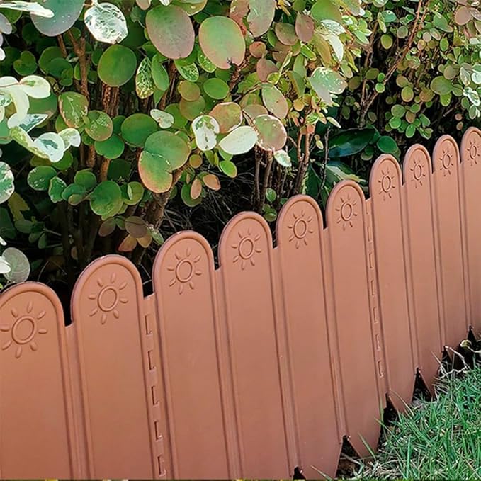 Garden Fences Garden Scenery Decorative Outdoor Fences Portable Fences Garden Edging Patio Partition Fences Black