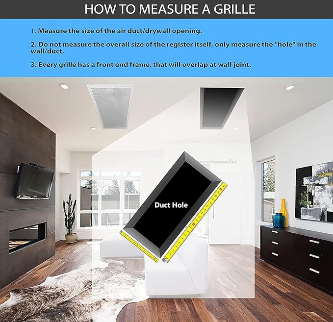 HVAC Premium 24" X 10" Adjustable AIR Supply Diffuser - HVAC Vent Cover Sidewall or Ceiling - Grille Register - High Airflow - White [Outer Dimensions: 25.75"w X 11.75"h]