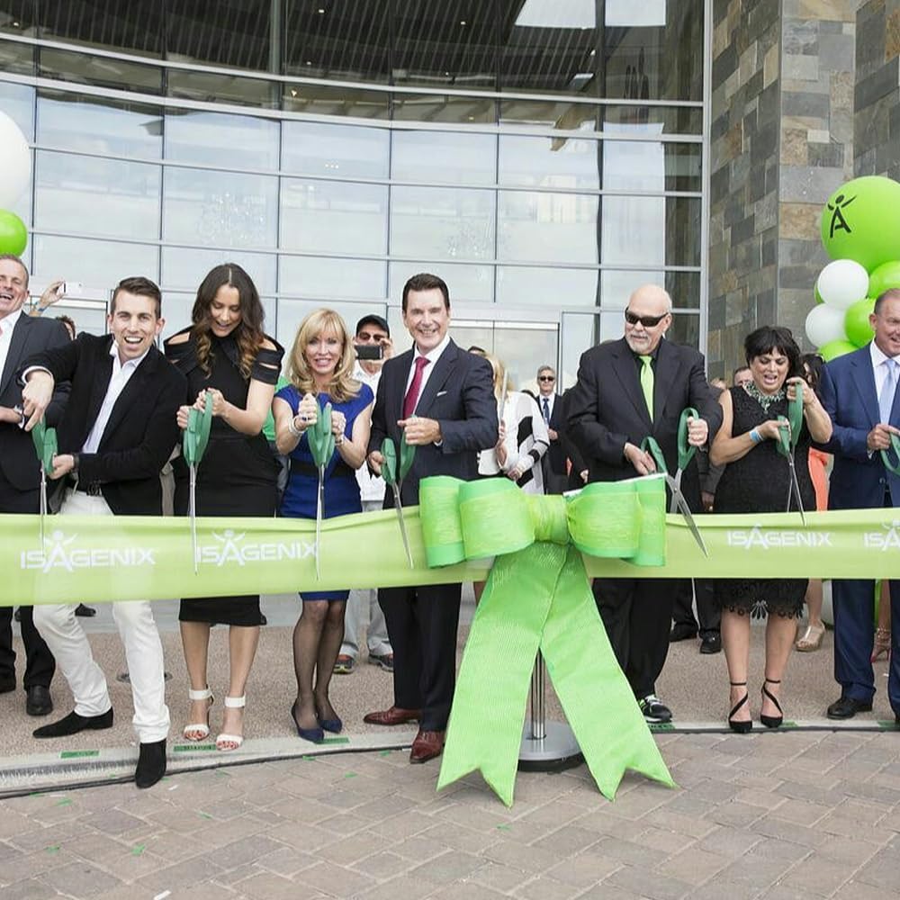 3" Width x 25 Yards Satin Fabric Ribbon, Green Ribbon Perfect for Wedding Car, Chair Sash, Grand Opening Ceremony, Big Bows, Embroidery, Floral Crafts, Party Decoration