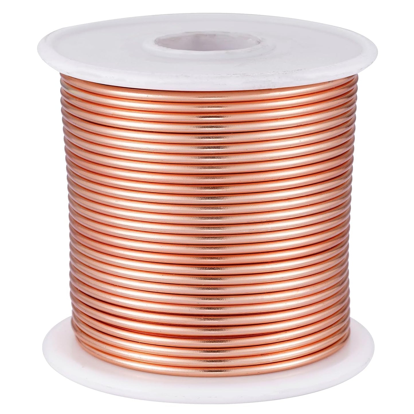 12 Gauge Copper Aluminum Craft Wire (105FT) - Anodized for Jewelry Making, Beading Floral, Plant Gardening, Sculpting & Modeling Craft Wire (Copper Tone #4, 2mm)