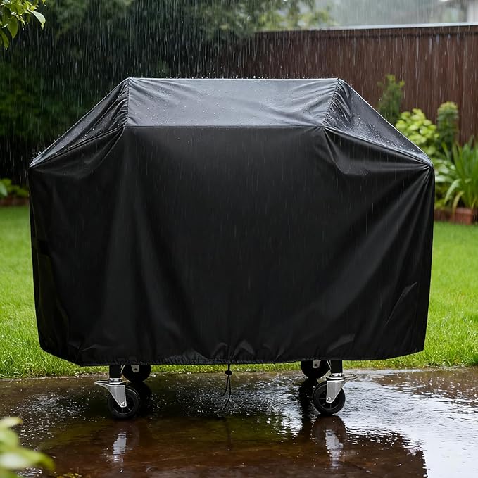 Grill Cover for Electactic 3-Burner Propane Gas Grill, Waterproof Outdoor Covers for Propane Gas BBQ Grill - 22.5" D x 49" W x 43" H