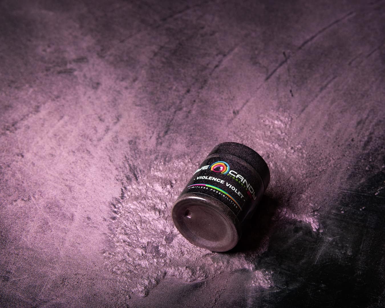 Eye Candy Pigments Premium Purple Mica Powder - Violence Violet (25gr) - for Epoxy, Resin, Soap, Paint, Woodworking, Acrylic Pouring, Bath Bombs, Fishing Lures - DIY Arts and Crafts Additive