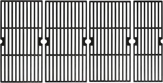 Hisencn Grill Grates 18 Inch for Charbroil 463244819 463276517 463245917 463276617, Grill Grates Replacement Parts for Char-Broil 463277918 466245917 463274719, G470-0003-W1 G470-0002-W1