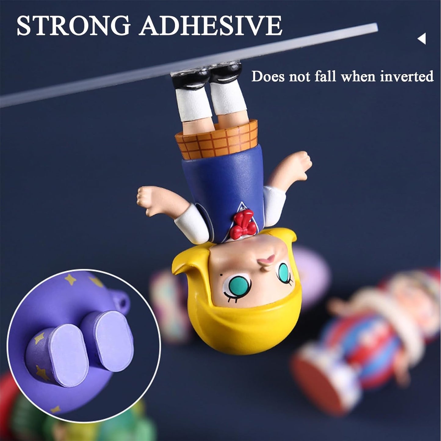 Adhesive Stick dots Two-Sided Sided Mounting Putty Stick Tack for Wall Hanging Crafts Balloons Festival Party Decorations,Clean Removable(0.39"*0.78"-1000)