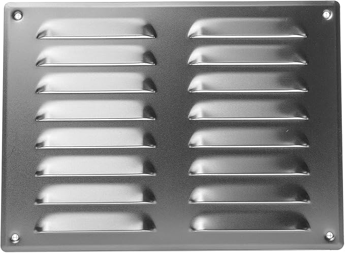 Repa Market 10" x 7.5" Inch (Outer Dimensions) Aluminium Air Vent Cover - Steel Return Air Grilles - for Ceiling and Sidewall - HVAC - with Protection Screen (10.24" x 7.48" Inch)