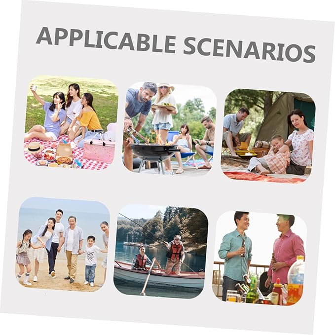 Portable Picnic Basket Handle Insulated Folding Tote Bag for Outdoor Dining Capacity Storage Organizer for Food and Tableware Design