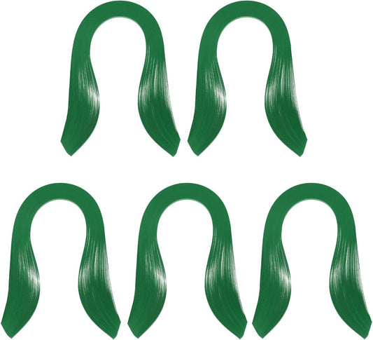 PATIKIL Quilling Strips Paper 600pcs 5mm 39cm Origami Paper Quilling Kits for Art DIY Hand Craft Christmas, Dark Green