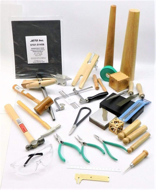JTS Metalsmith Tools Kit Beginners -Apprentice Metalsmithing Jewelry Making Tool Set