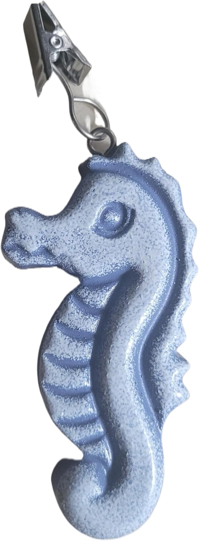 TwoFish Home Set of 4 Sea Horse Resin Tablecloth Weights Clips Sea Horse Handicraft Tablecloth Clamps Pack of 4
