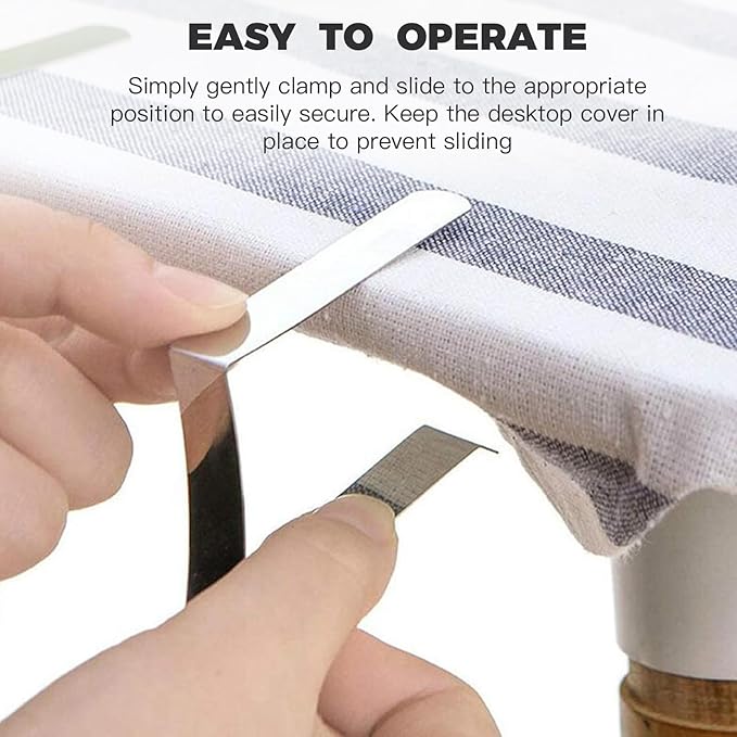 Tablecloth Clips, 60 Pack Table Cloth Holder Clips, Stainless Steel Tablecloth Clips for Outdoor Tables Restaurant Picnics Marquees Weddings Graduation Party (80pcs)
