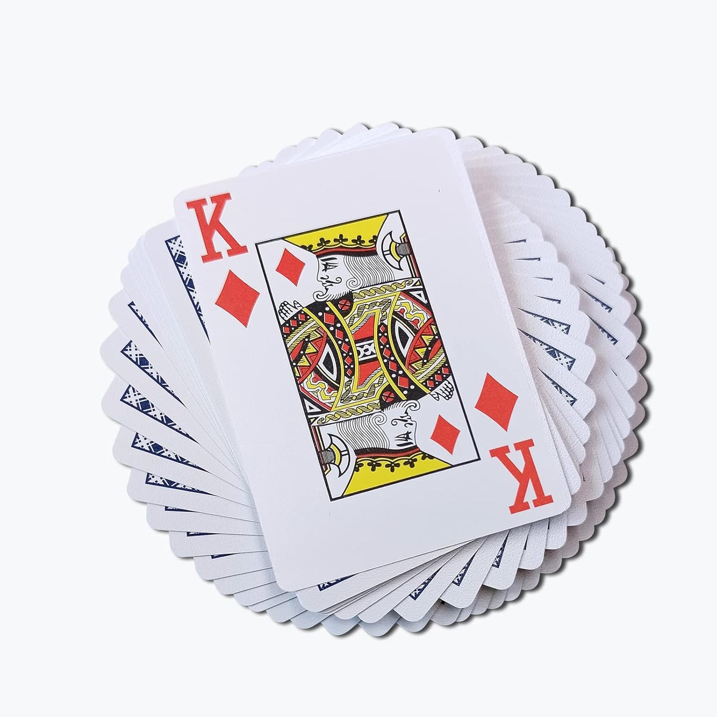 Plastic Playing Cards, Poker Size, Excellent Quality, Jumbo Index, Waterproof & Washable, Perfect for Texas Hold’em Poker, 6 Blue Deck & 6 Red Deck