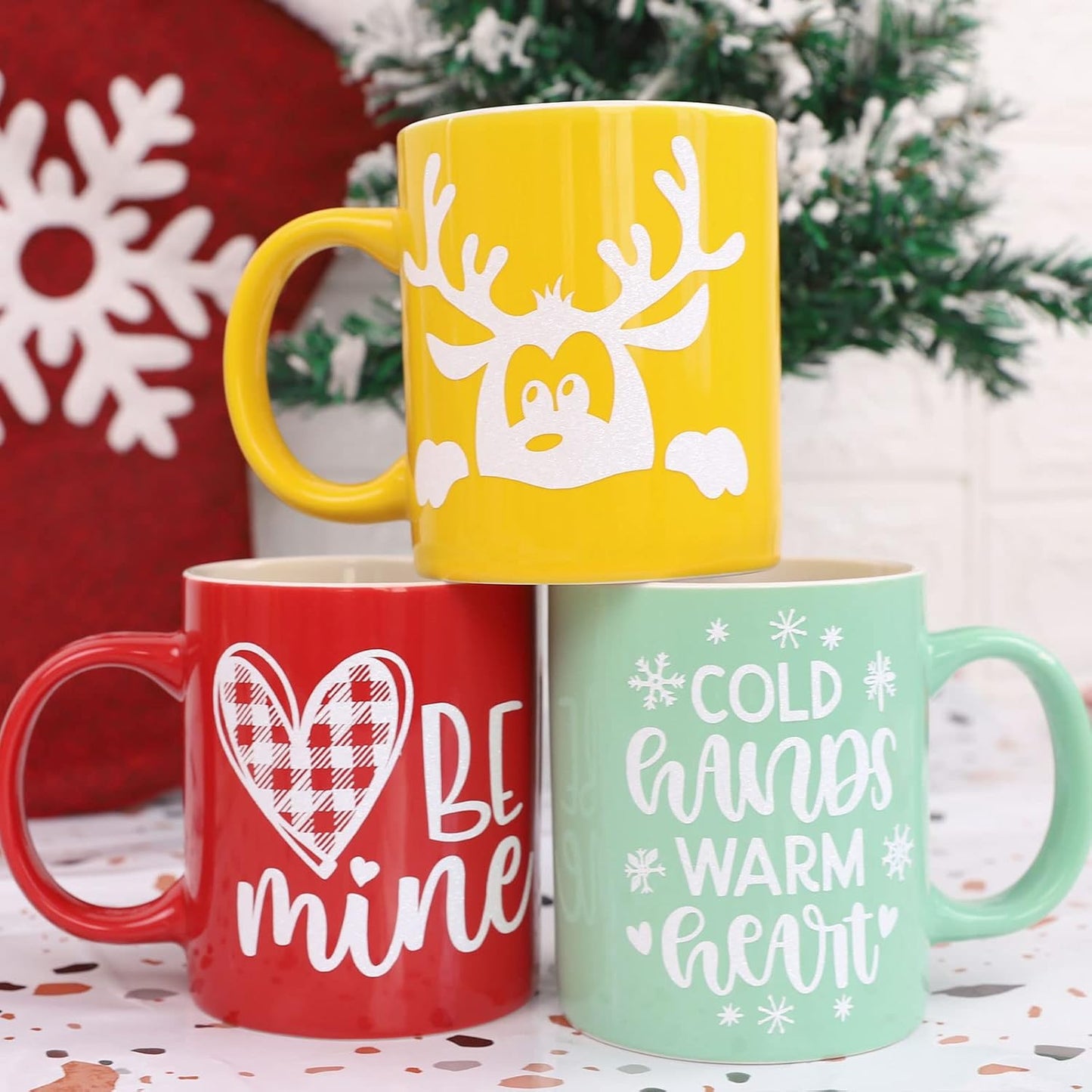 TECKWRAP White Permanent Glitter Vinyl – White Glitter Adhesive Vinyl Roll 1ft x 5ft, Shimmer Vinyl for DIY Crafts, Decals, Stickers