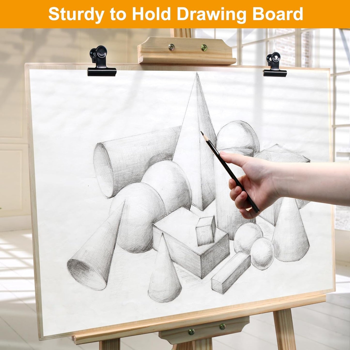 Coideal Black Bulldog Paper Clips 2 Inch, 20 Pack Large Metal Hinge Clips Binder Bull Clip Clamps for Food Bags, Pictures Photos, Art Crafts, Office Supply (50mm)