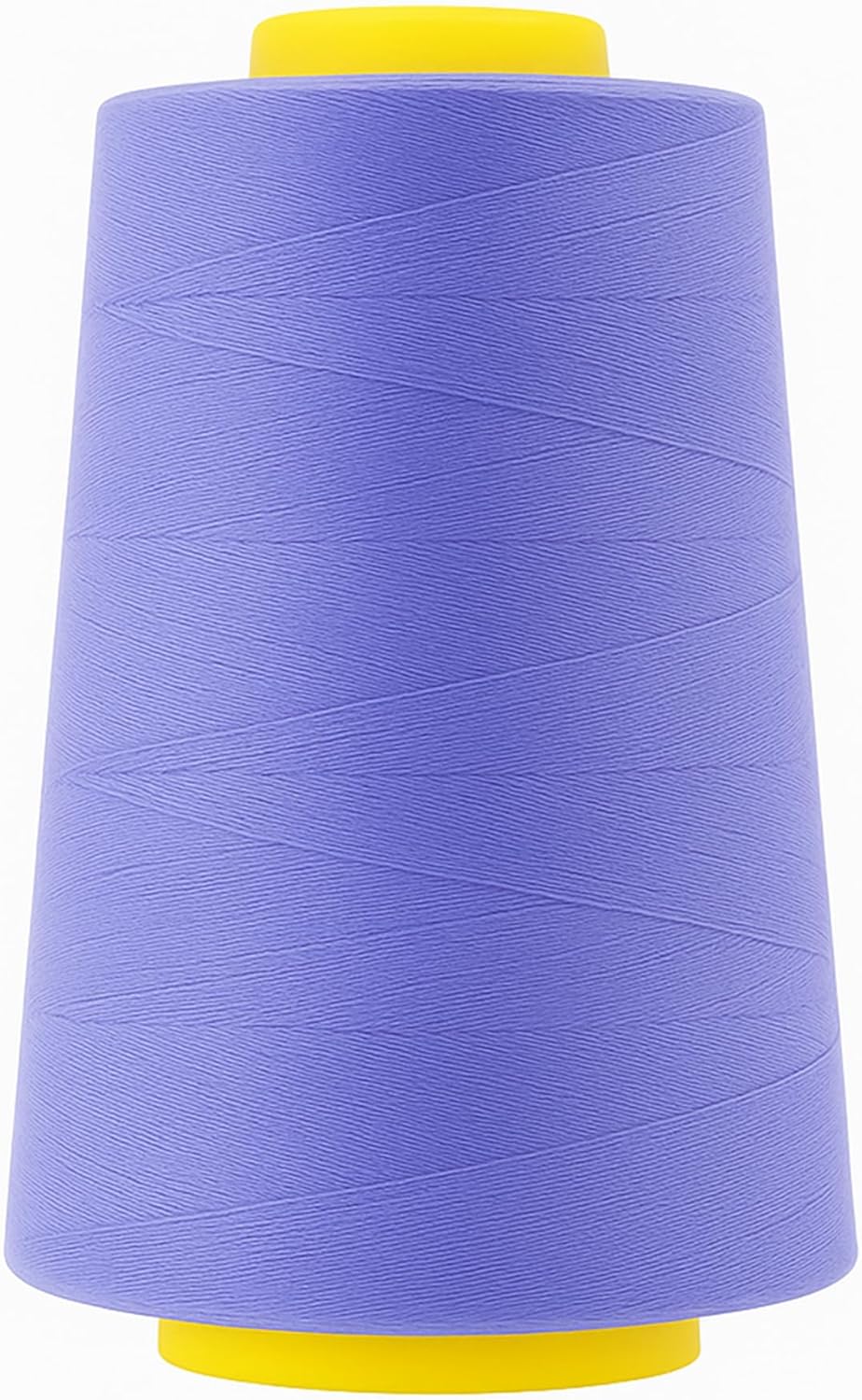 Mandala Crafts 4 Pack of Serger Threads Cones Spools - 40S/2 24000 Yards Polyester Periwinkle Threads for Sergers Machine and Overlock Quilting Sewing Machine