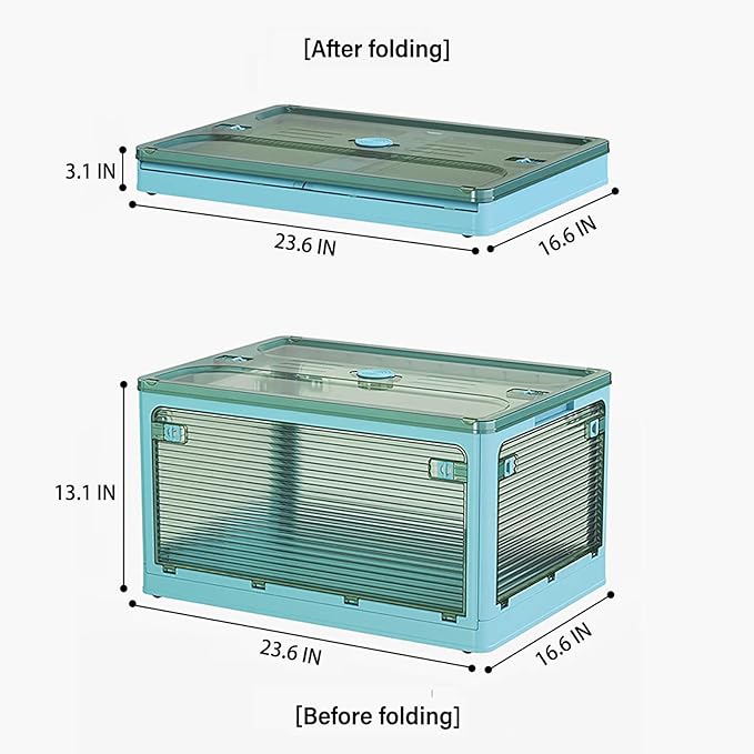 Collapsible Storage Bins,Closet Organizers and Storage,Storage Bins with Lids,Closet Organizers and Storage, Dorm Room Essentials,Folding Storage Box