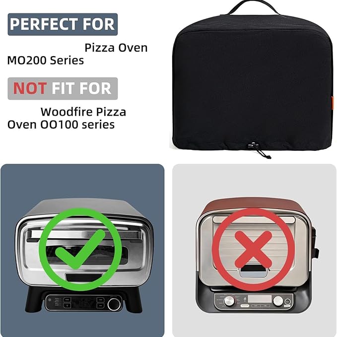 Outdoor Oven Shelter Elastic Binding Systems Weather Proof Design Protective Cover For Pizza Cooking Equipment Pizza Oven Protective Case