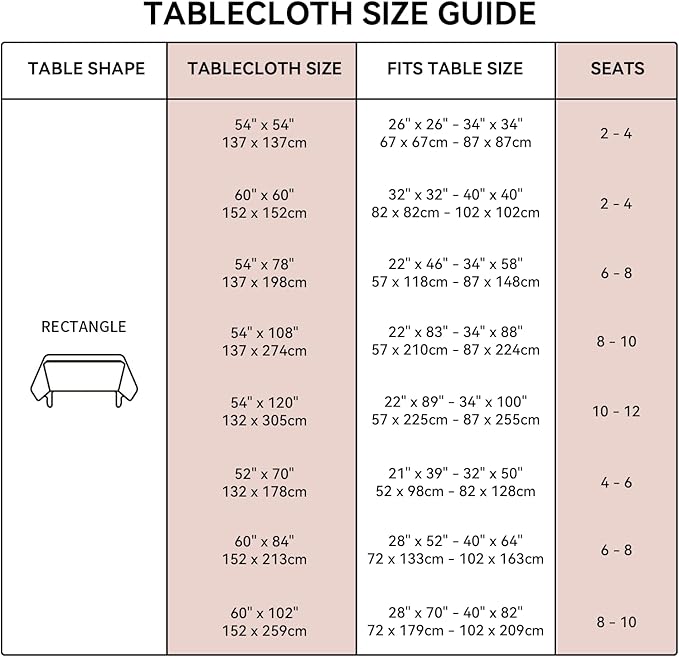 Romanstile Rectangle Vinyl Tablecloth, 100% Waterproof Checkered Plastic Table Cloth, Heavy Duty Buffalo Gingham Table Cover for Dining, Camping, Picnic, Outdoor - 54 x 120 Inch, Light Grey