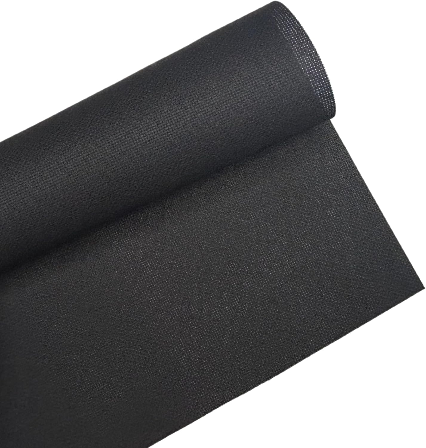 2 Sheets of Black 14 Count Aida Cloth – 21 x 21 Inch Pre-Cut Fabric Squares – Cross Stitch Fabric – 100% Cotton – Ideal for Needlework & Embroidery – The Knotty Unicorn