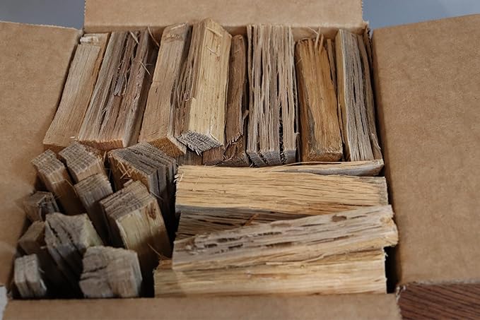Smoak Firewood Cooking Wood Mini Splits - USDA Certified Kiln Dried (Maple, 5-6in Tiny Pizza Oven Wood) for Portable Pizza ovens (729 Cubic Inches)