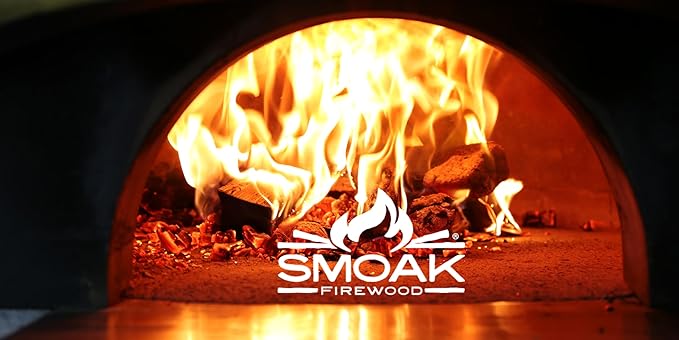 Smoak Firewood Cooking Wood Mini Splits - USDA Certified Kiln Dried (Hickory, 5-6in Tiny Pizza Oven Wood) for Portable Pizza ovens (729 Cubic Inches)