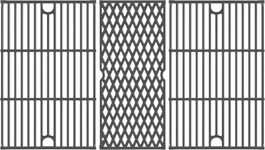 Cast Iron Cooking Grates for Pit Boss 1000 Series Austin XL Rancher XL Grill Parts,PB1000 Grill Grids Replacement Parts for Traeger Pro 34 Wood Pellet Smoker Grills PitBoss Grills Accessories