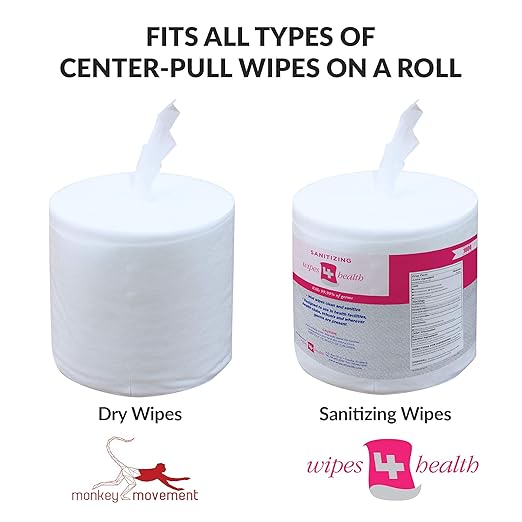 Stainless Steel Floor Stand Wipe Dispenser with Built-in Trash Can: Fits Sanitizing and Disinfecting Wipe Refill Rolls - Perfect for Gyms, Schools, Offices, Commercial Facilities