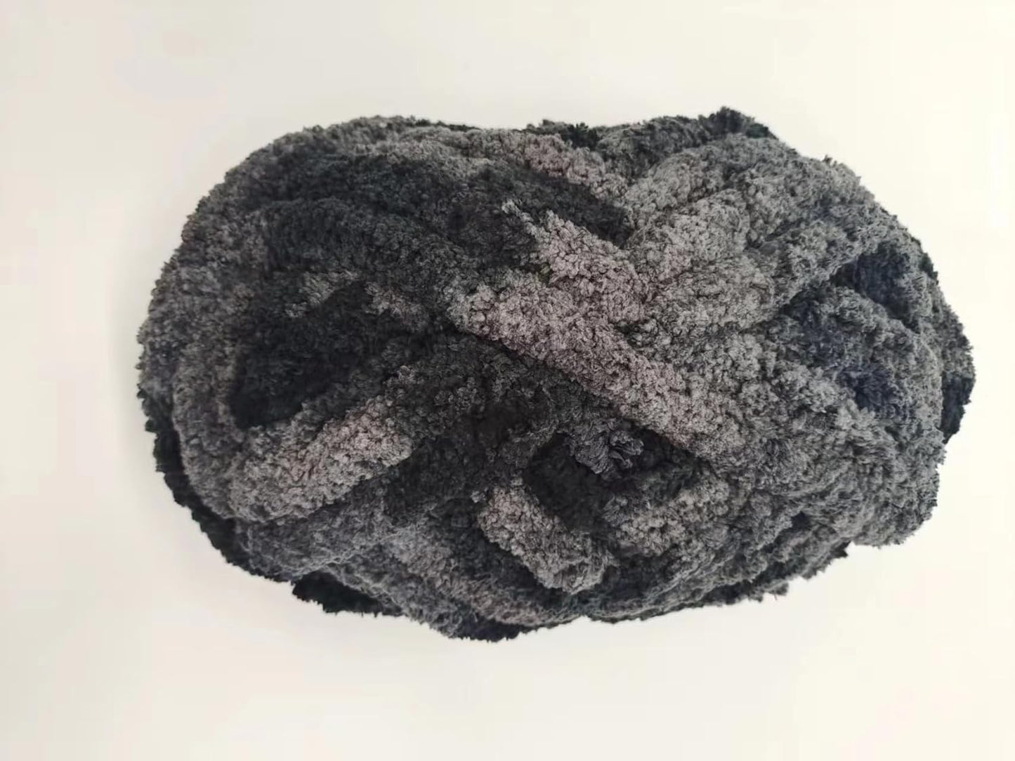 DDL&HEXI 4 Pack Super Chenille Chunky Yarn for Hand Knit, Blanket Making Kit, Jumbo Knitting, 4x8oz (226g) per Bag, Soft Polyester for Crochet, Knitting, and DIY Projects (213-4)