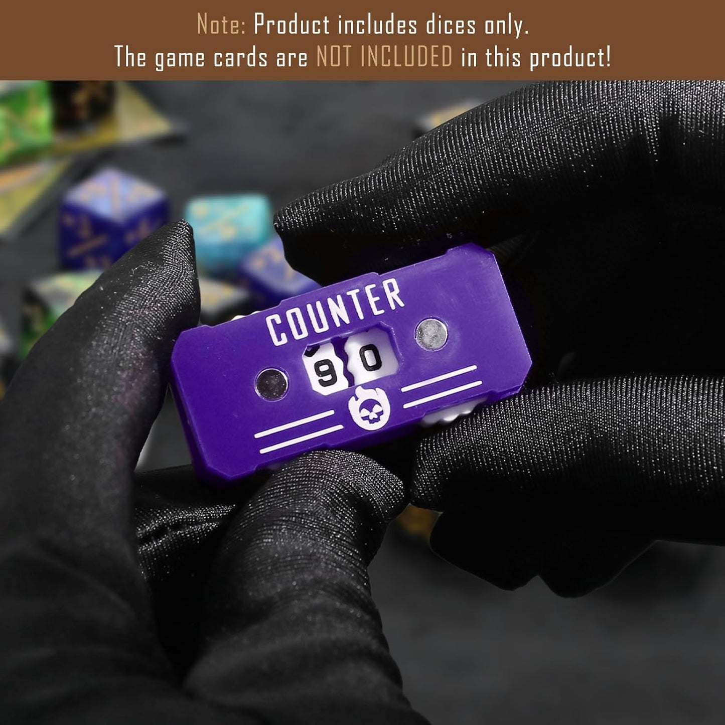 122PCS MTG Keyword Tokens & Dice & Life Counter Set for MTG Accessories, Health Tracker Life Counter Bulk Ability MTG Dice Set, Compatible with TCG CCG Magic Card Gaming Accessories