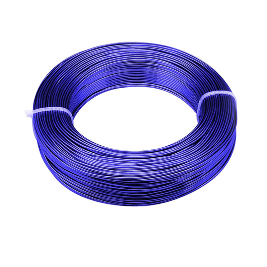 2mm Aluminum Wire - 100 Feet, 12 Gauge, Bendable, Anodized for Sculpting, Jewelry Making, Armature Making