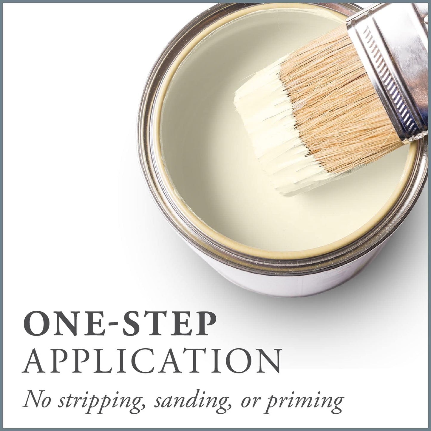 AMY HOWARD AT HOME Chalk-Based One Step Paint for Furniture, Cabinetry, Decor, Finish, and More | No Stripping, Sanding, or Priming | Ultra-Light Base | 16 Ounce | Almond Daze