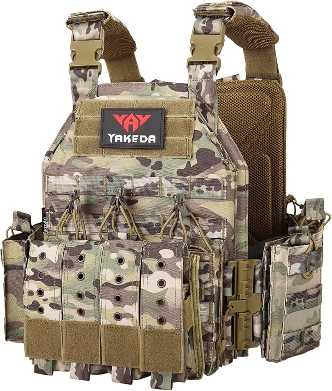 BOMTURN Upgrade Tactical Airsoft Outdoor Vest