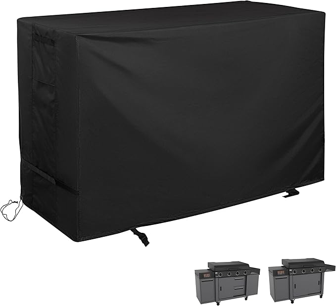 Grill Cover for Blackstone Culinary 36" Griddle Deluxe 2361, Outdoor Griddle Cover for Blackstone Culinary 36in Griddle Deluxe with Extendable Side Table 2362, Protective Flat Top Grill Cover