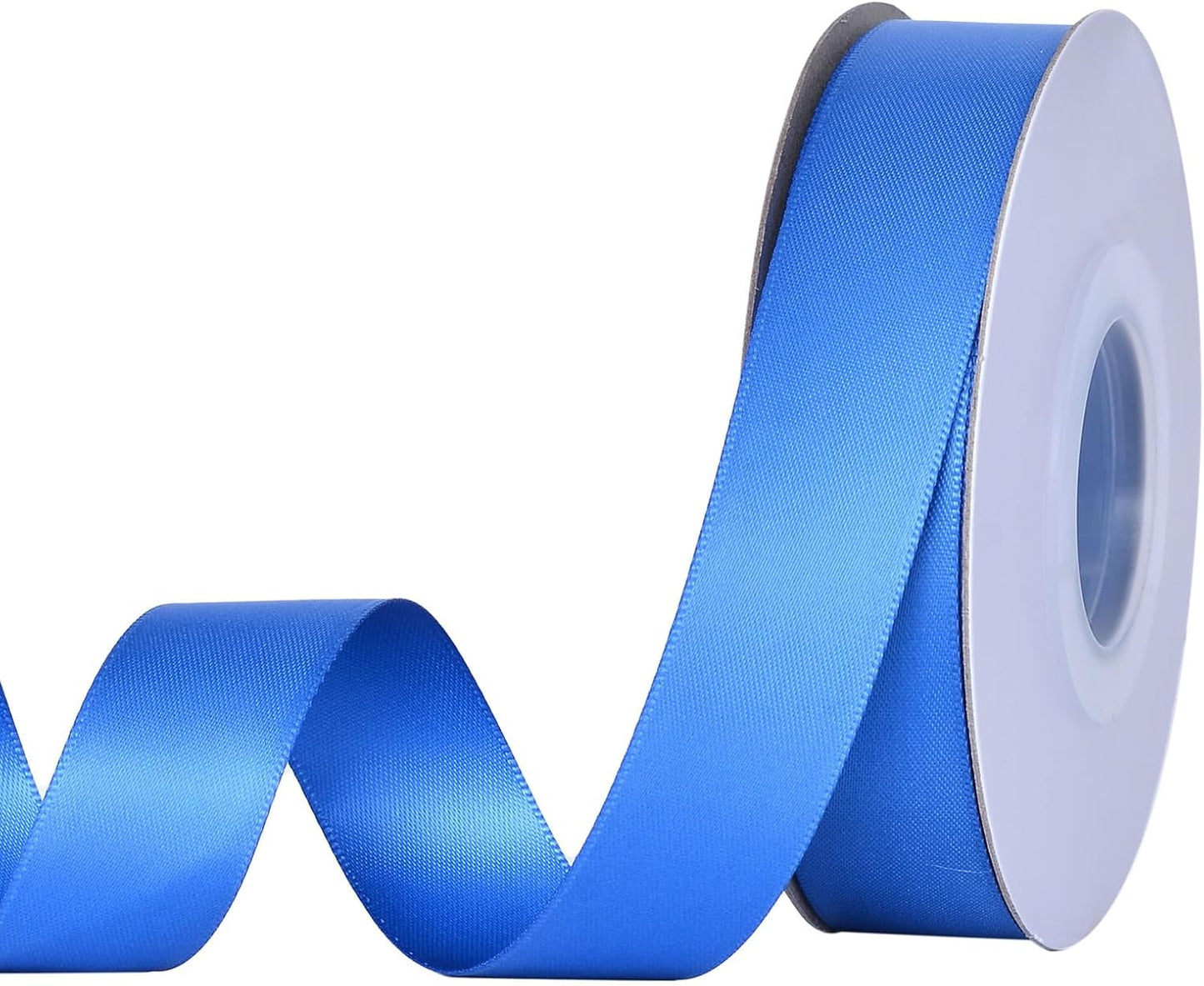 YAMA Royal Blue Double Faced Satin Ribbon, 7/8 Inch 25 Yards Royal Blue Ribbon for Gift Wrapping Crafts Hair Bows Wedding Party Decoration