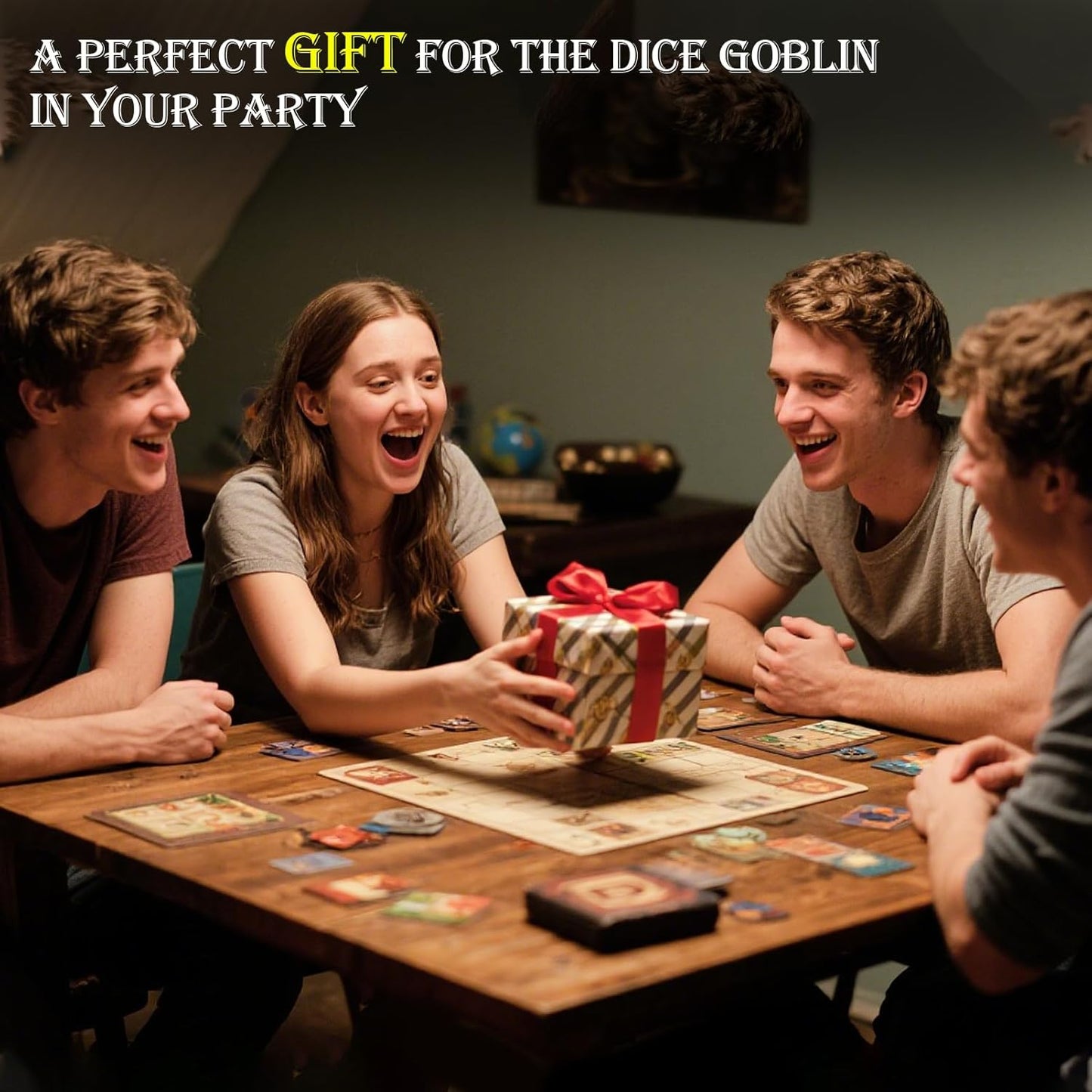 Haxtec Metal DND Dice Set Polyhedral D&D Dice Compatible with Dungeons and Dragons Gift TTRPG Antique Bronze Metal Dice