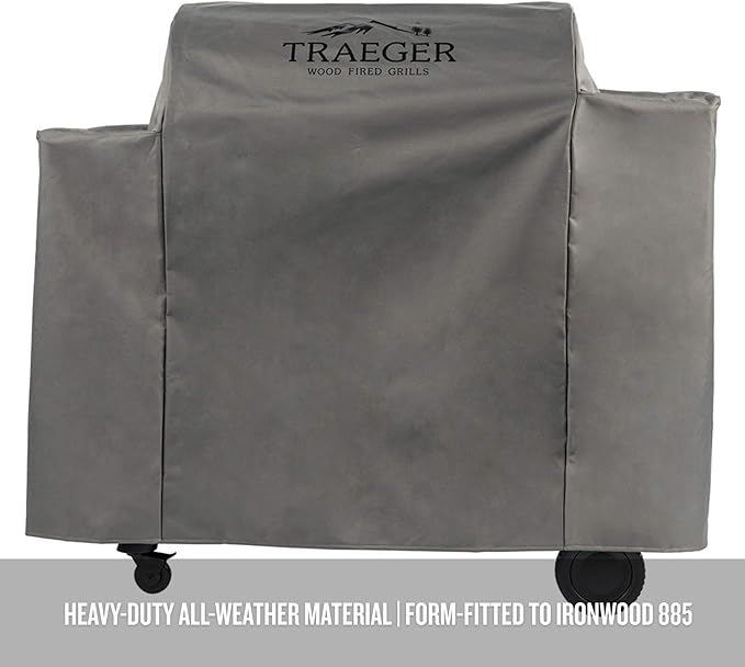Traeger Grills BAC513 Full-Length Grill Cover Grill Accessory - Ironwood 885