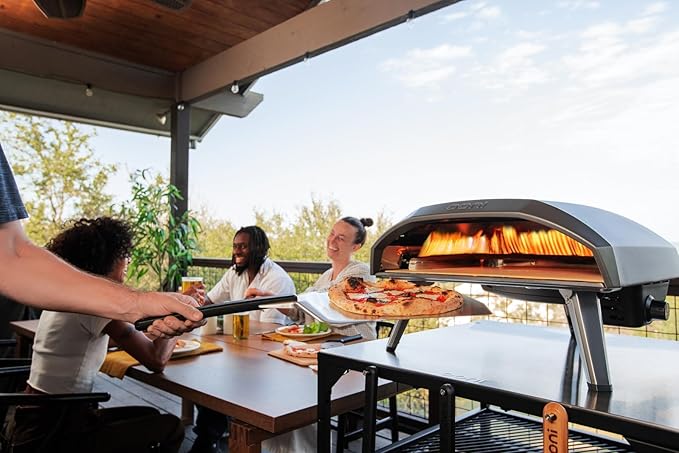Ooni Koda 16 Gas Pizza Oven - Ultimate Pizza Oven Bundle - Includes 14" Perforated Pizza Peel, Turning Peel and Koda 16 Cover