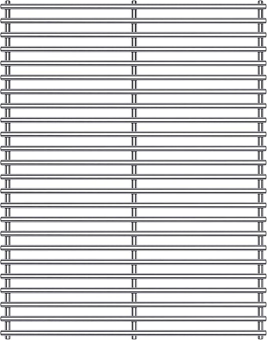 BBQ Grill Grates Replacement for Cuisinart Gas Grill CGG-200, CGG-220, CGG-240, Stainless Steel Cooking Grate Grids Gas Grill Parts Accessories 18 Inch for All Foods Portable Gas Grillls