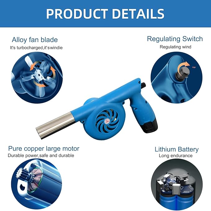 Electric Bellows, Battery Chrger and Battery